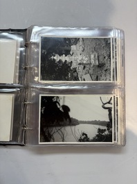 A collection of four photo albums and fieldwork prints documenting South and Southeast Asia, 20th C.