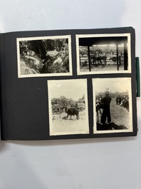 A collection of four photo albums and fieldwork prints documenting South and Southeast Asia, 20th C.