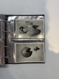 A collection of four photo albums and fieldwork prints documenting South and Southeast Asia, 20th C.