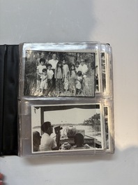 A collection of four photo albums and fieldwork prints documenting South and Southeast Asia, 20th C.