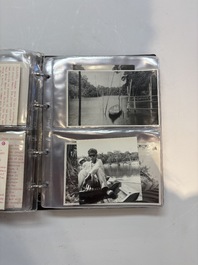 A collection of four photo albums and fieldwork prints documenting South and Southeast Asia, 20th C.