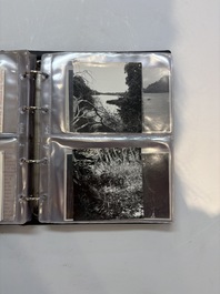 A collection of four photo albums and fieldwork prints documenting South and Southeast Asia, 20th C.