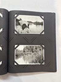 A collection of four photo albums and fieldwork prints documenting South and Southeast Asia, 20th C.