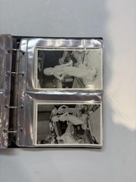 A collection of four photo albums and fieldwork prints documenting South and Southeast Asia, 20th C.