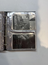 A collection of four photo albums and fieldwork prints documenting South and Southeast Asia, 20th C.