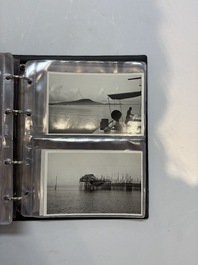 A collection of four photo albums and fieldwork prints documenting South and Southeast Asia, 20th C.