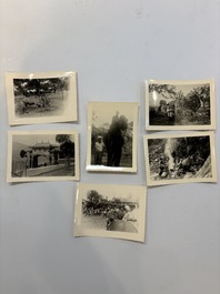 A collection of four photo albums and fieldwork prints documenting South and Southeast Asia, 20th C.