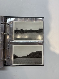 A collection of four photo albums and fieldwork prints documenting South and Southeast Asia, 20th C.