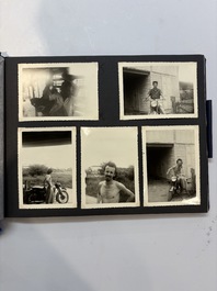 A collection of four photo albums and fieldwork prints documenting South and Southeast Asia, 20th C.