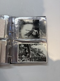 A collection of four photo albums and fieldwork prints documenting South and Southeast Asia, 20th C.