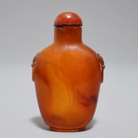 19世纪嵌银白玉鼻烟壶- Rob Michiels Auctions