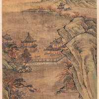 Chinese school, after Qiu Ying (c.1494-1551/52), ink and colour on 
