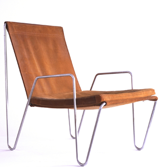 A set of 3 Verner Panton "Bachelor Chairs", design 1956, Fritz Hansen Denmark