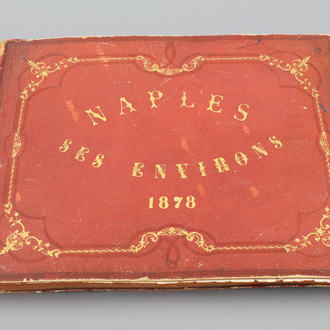 "Naples et ses environs", een verzameling albumen zichten over Napels en haar omgeving, ca 1890