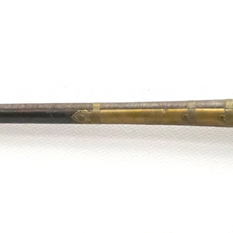 A large Indian matchlock gun, "Toraor", 18th C.