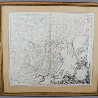 Carte de la Chine, de la Corée et des îles japonaises, env. 1779