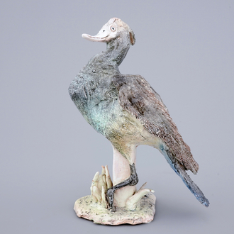 Jack Jefferys (1896-1961): A polychrome ceramic model of a duck