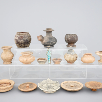 Une collection de trouvailles archéologiques, Moyen-Orient et Afrique du Nord, 15ème et avant