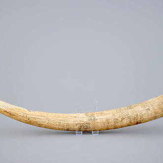 An African ivory horn, first half 20th C.