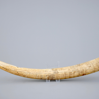 An African ivory horn, first half 20th C.