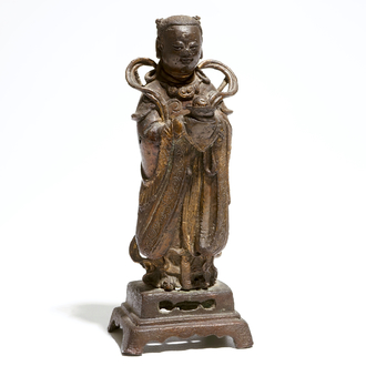 Un modèle de Shancai en bronze, Chine, Ming