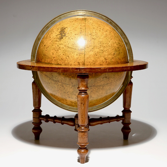 Een Engelse hemelglobe, George Frederick Cruchley, Londen, 3e kwart 19e eeuw