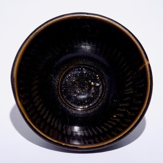 Un bol Jian en brun et noir, Chine, Song