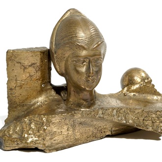 Van Hoeydonck, Paul (Belgium, 1925), Archeo, a bronze group