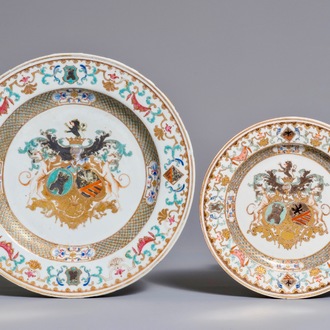 雍正 十九世纪下半叶  徽章瓷盘