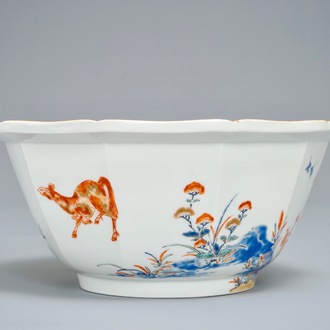 十七世纪 日本 青花瓷碗   