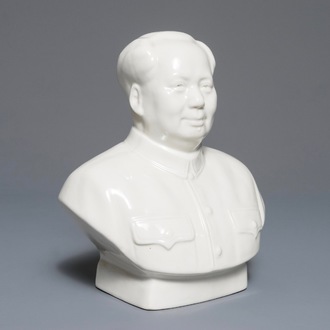 Een Chinees borstbeeld van Mao Zedong, 2e helft 20e eeuw