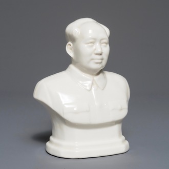 A Chinese Mao Zedong bust, 2nd half 20th C.