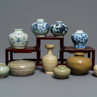 A collection of 11 Chinese and Southeast Asian wares, Song and later