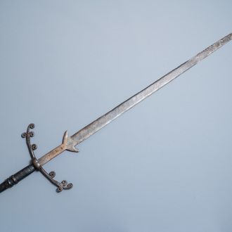 A large two-handed 'Landsknecht' sword, Germany, 16th C.