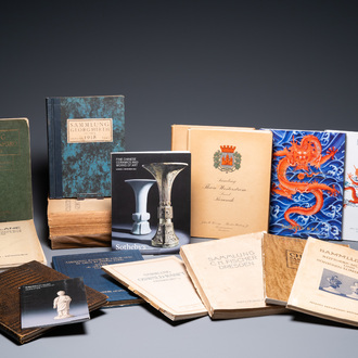 19 publications, mostly auction catalogues, mostly on Chinese porcelain, with a.o. the August the Strong collection