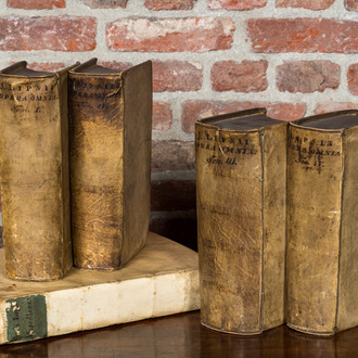 Five publications by humanist, philologist and historiographer Justus Lipsius, 17th C.