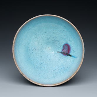 A Chinese junyao bowl, Song or later