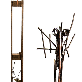 Rein De Puysseleyr: 'Uitgesloten', Sculptuur, assemblage