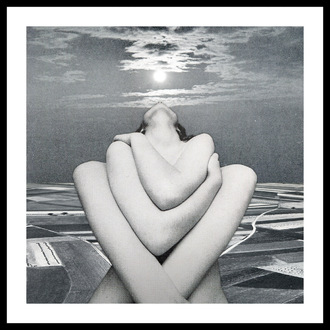 Sammy Slabbinck: 'Sun sinking low', Fotografie, digitale collage