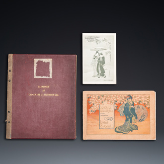 Three catalogues of importers of Chinese and Japanese porcelain and works of art, ca. 1900