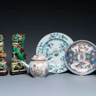 Een diverse collectie Chinees porselein, Kangxi/Qianlong