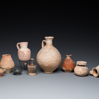 Ten Greek and Roman pottery wares, 4th C. b.C and later