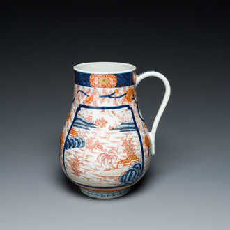 A large Japanese Imari soy sauce vessel, Edo, 18th C.