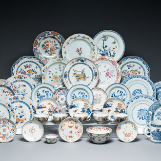 Une collection variée en porcelaine de Chine, Yongzheng/Qianlong