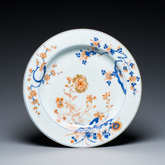 A Chinese Imari-style dish, Kangxi