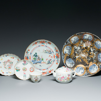 A varied collection of Chinese and Japanese porcelain, 18th C. and later