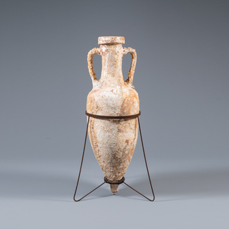 A Roman terracotta wine transport amphora, 1st C. b.C