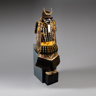 An impressive Japanese Samurai Gusoku armor, Momoyama and Edo period, late 16th / early 17th C.