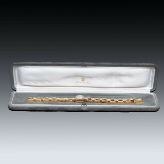 Montre bicolore en or 18 carats Rolex, bracelet de précision femme, fermoir double, 2ème et 3ème quart du 20ème