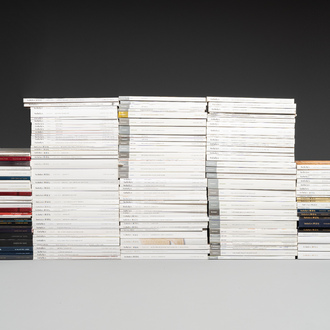 Collection variée de 155 catalogues de ventes aux enchères de Sotheby's sur l'art chinois, 2010 et après